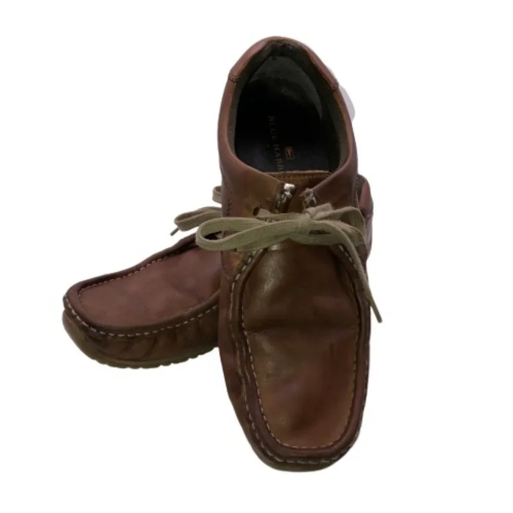 Marks and Spencer Blue Harbour Men's Size 8 ? Brown Leather Lace Up Shoes